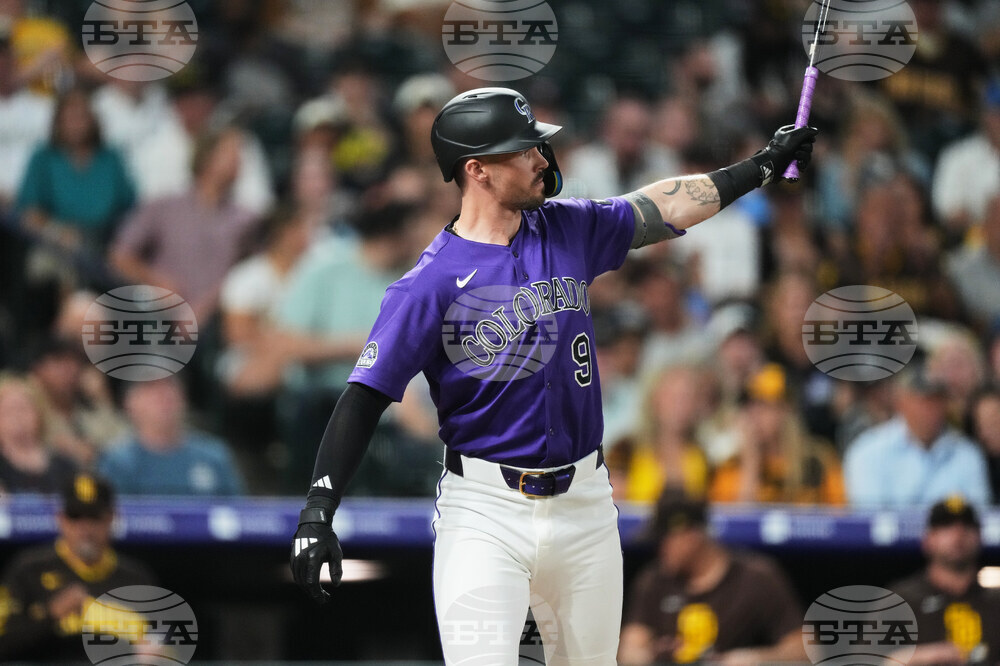 Padres Rockies Baseball