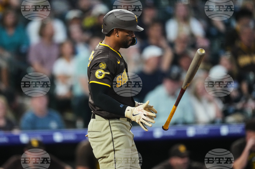 Padres Rockies Baseball