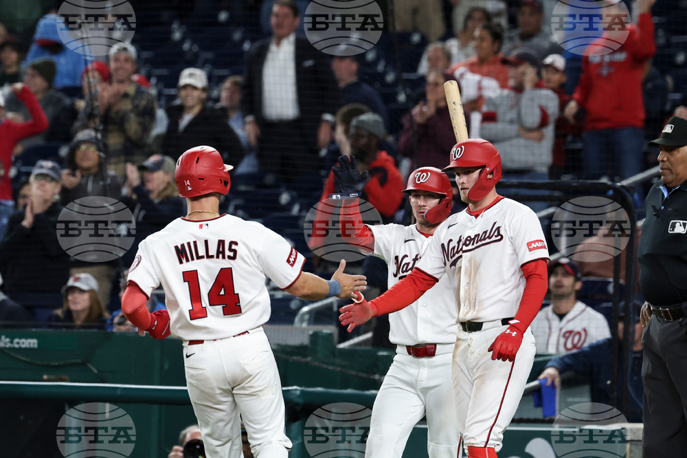 Braves Nationals Baseball