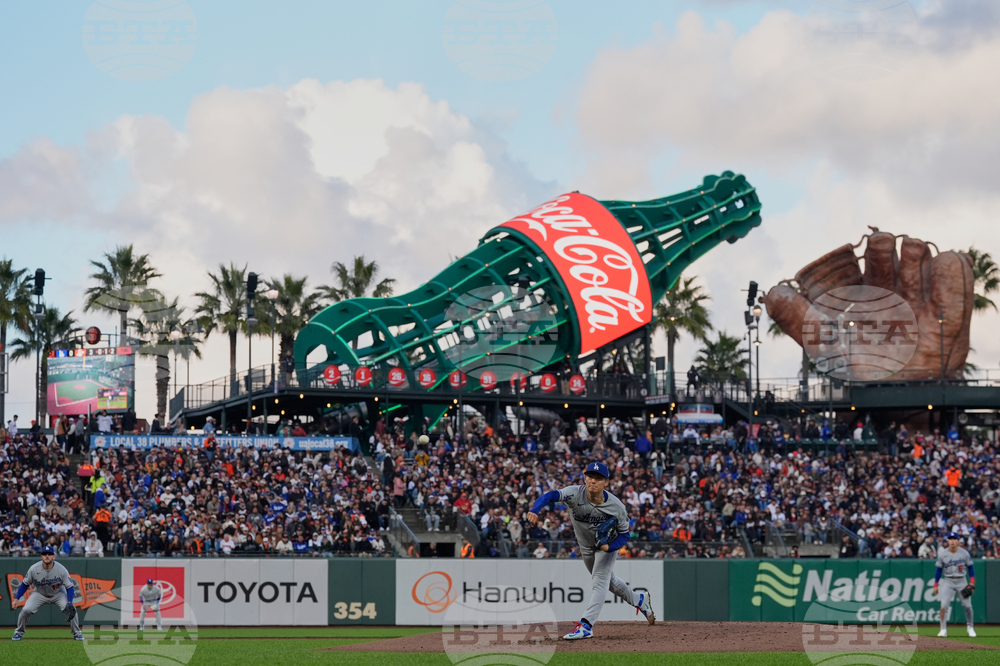 Dodgers Giants Baseball