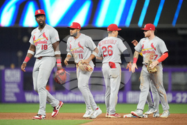 Cardinals Marlins Baseball