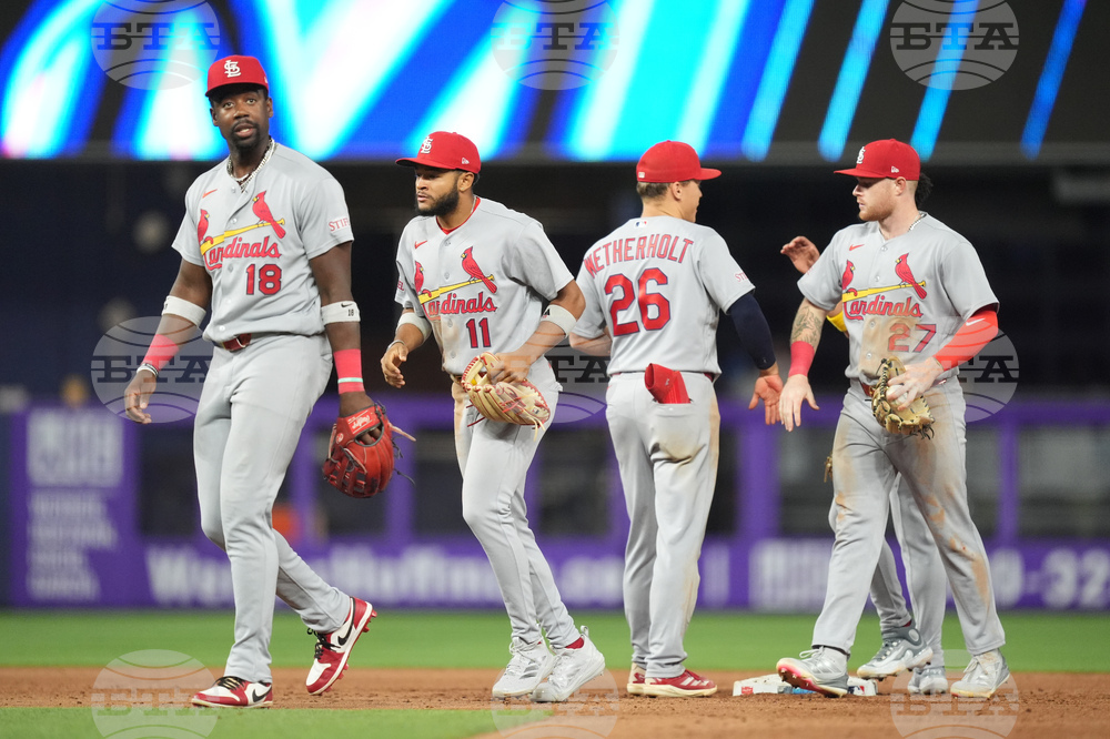 Cardinals Marlins Baseball