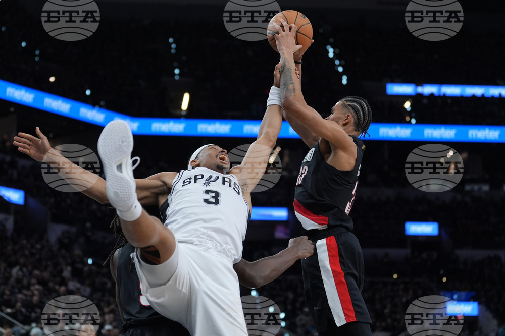 Trail Blazers Spurs Basketball