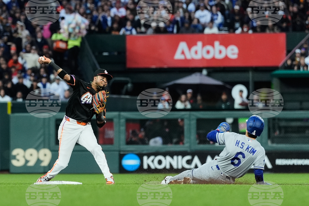 Dodgers Giants Baseball