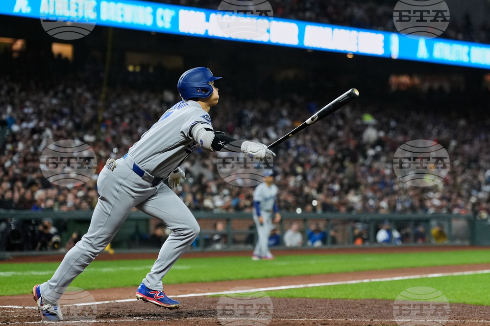 Dodgers Giants Baseball