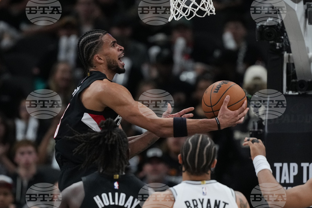 Trail Blazers Spurs Basketball
