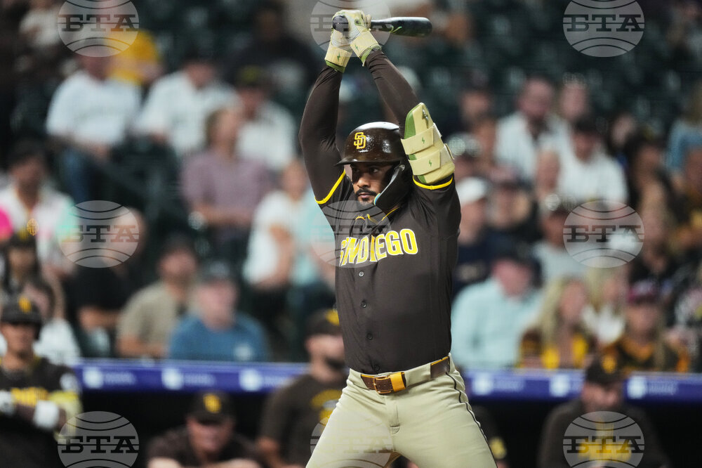 Padres Rockies Baseball