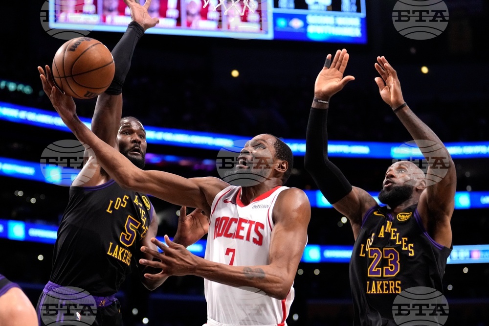 Rockets Lakers Basketball
