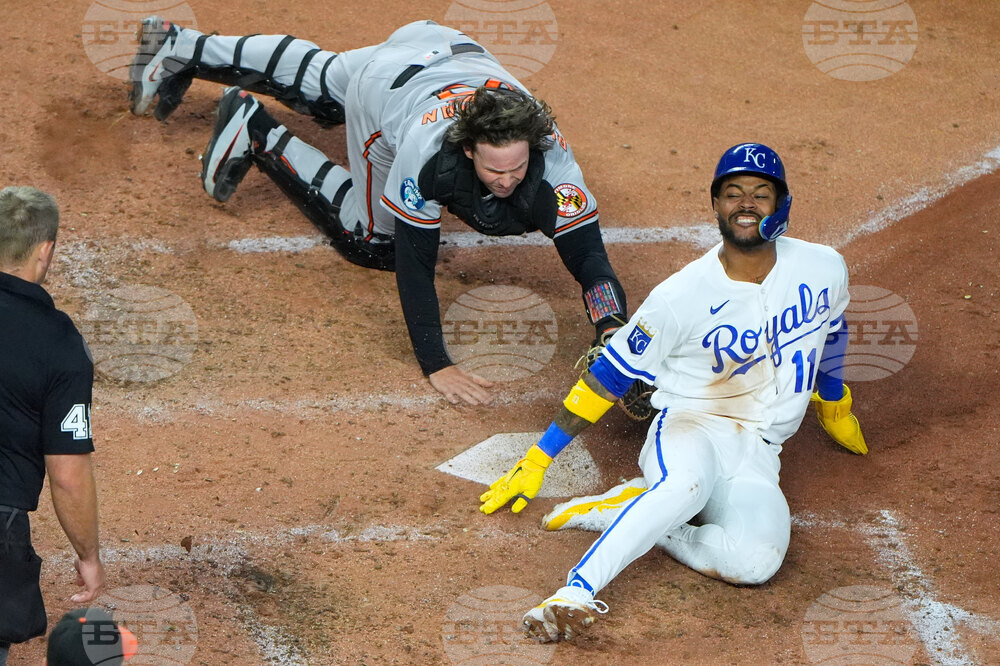 APTOPIX Orioles Royals Baseball