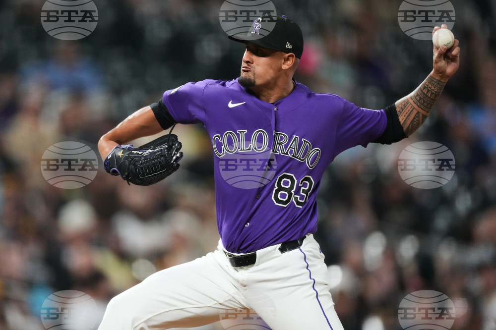 Padres Rockies Baseball