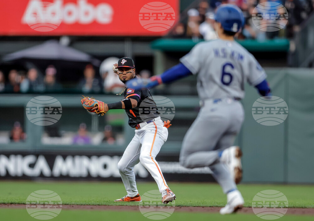 Dodgers Giants Baseball