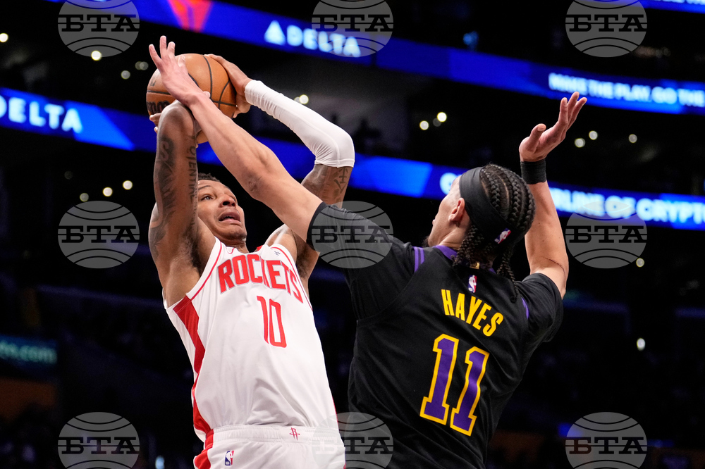 Rockets Lakers Basketball