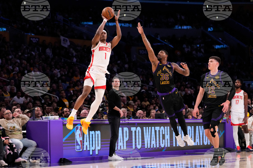 Rockets Lakers Basketball