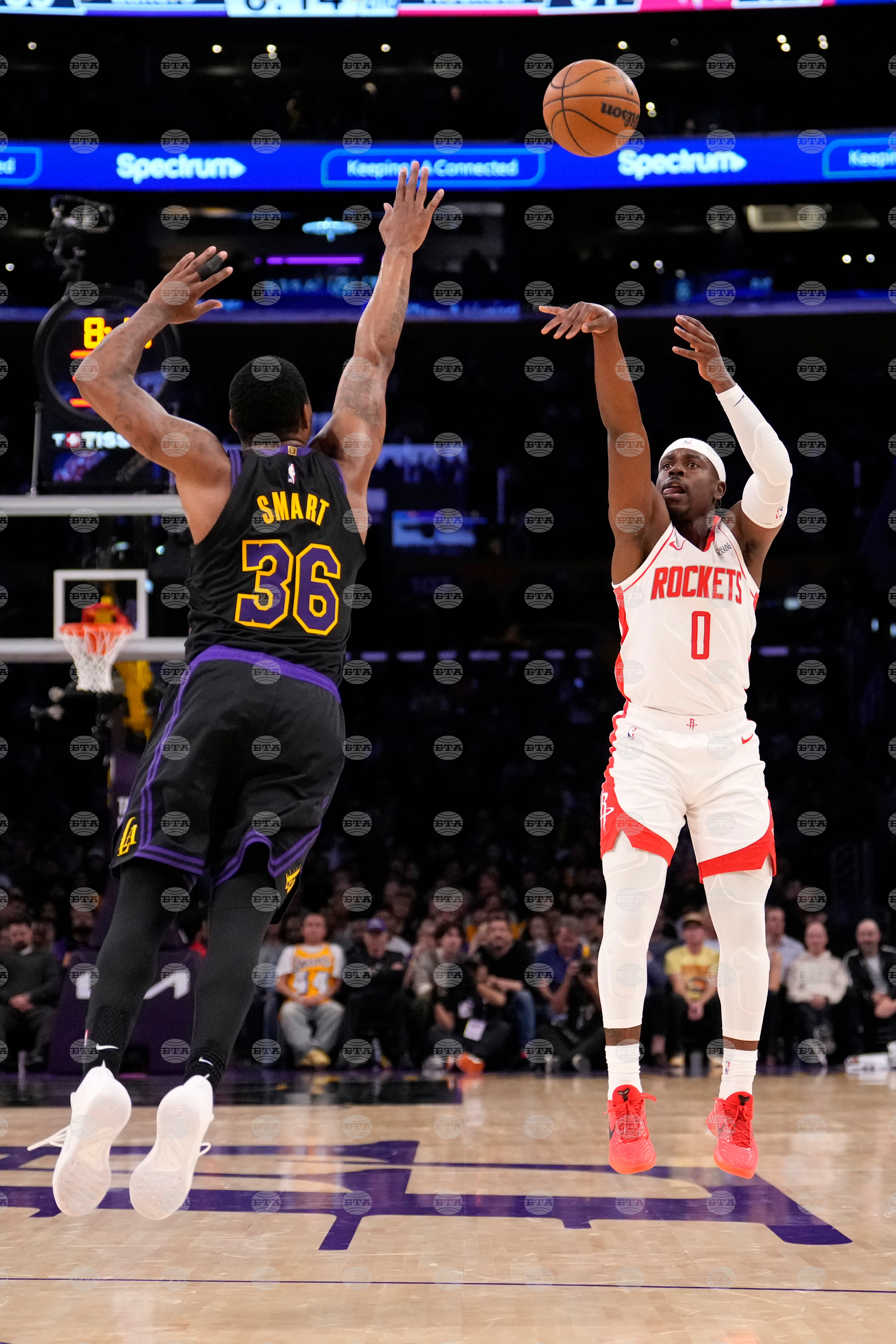 Rockets Lakers Basketball