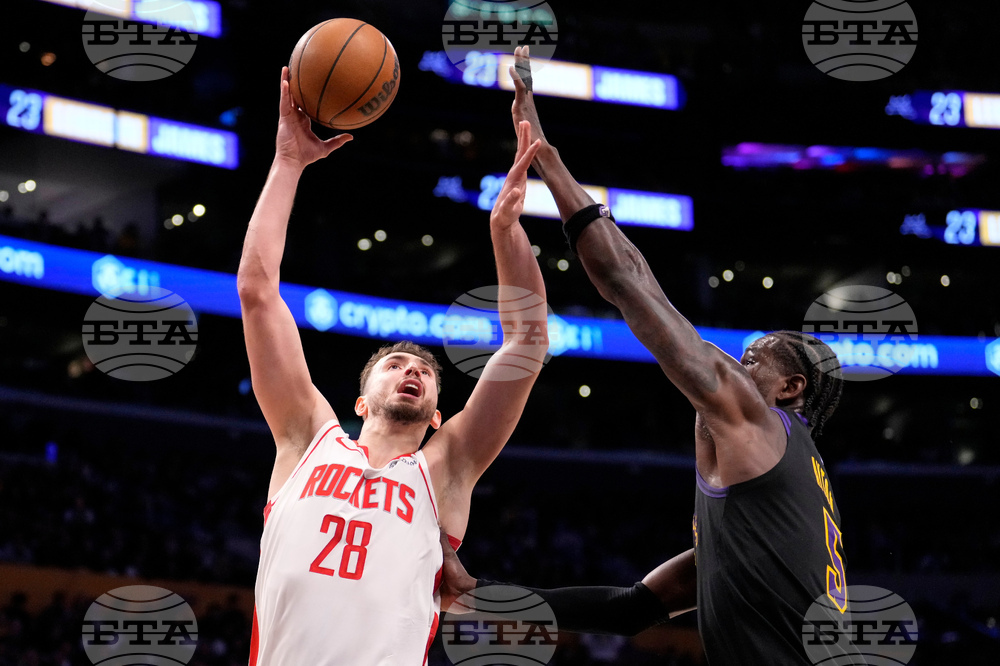 Rockets Lakers Basketball