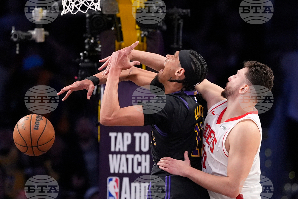 Rockets Lakers Basketball