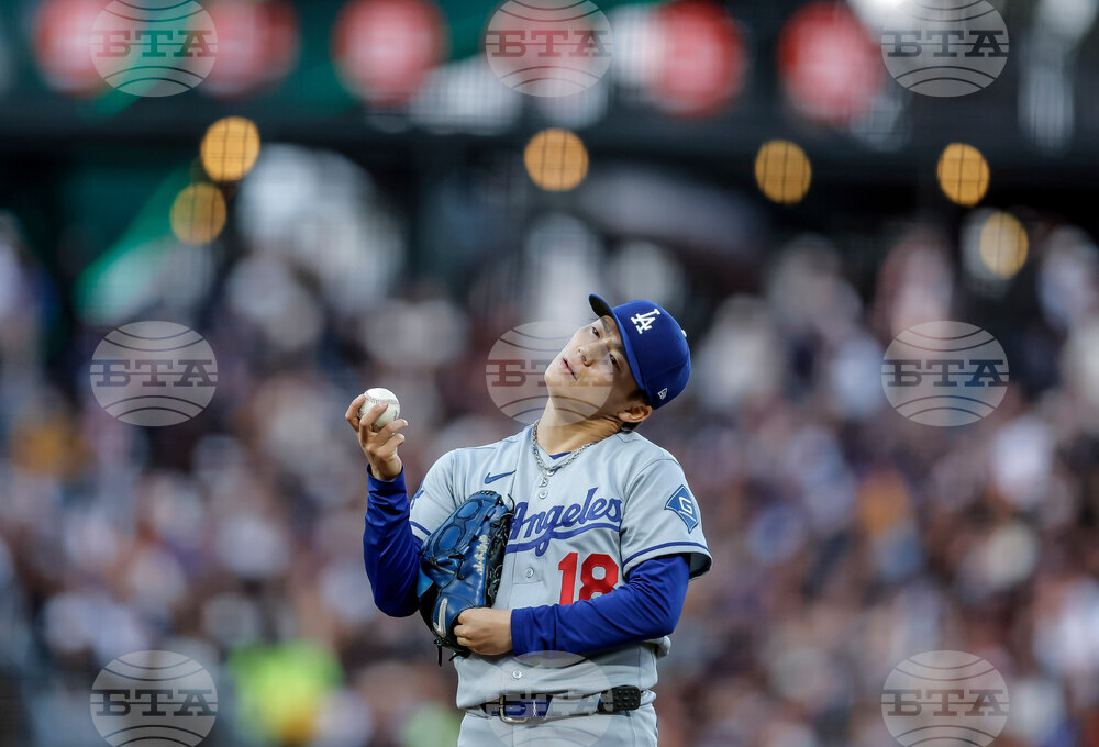 Dodgers Giants Baseball