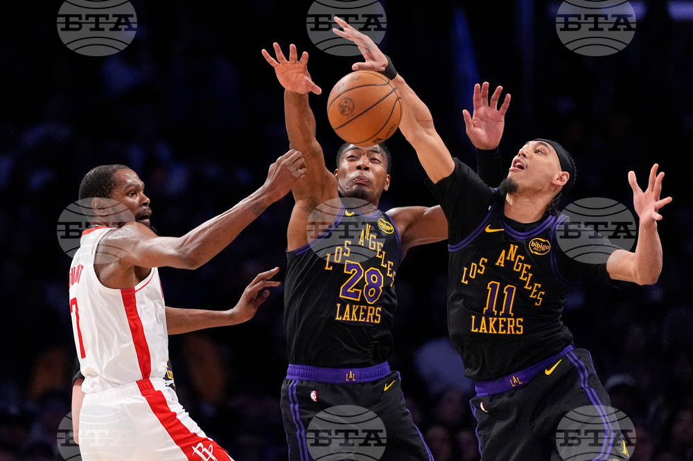 Rockets Lakers Basketball