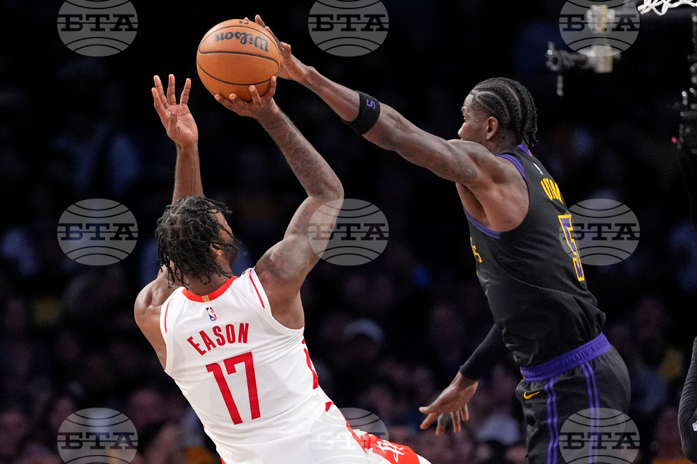 Rockets Lakers Basketball