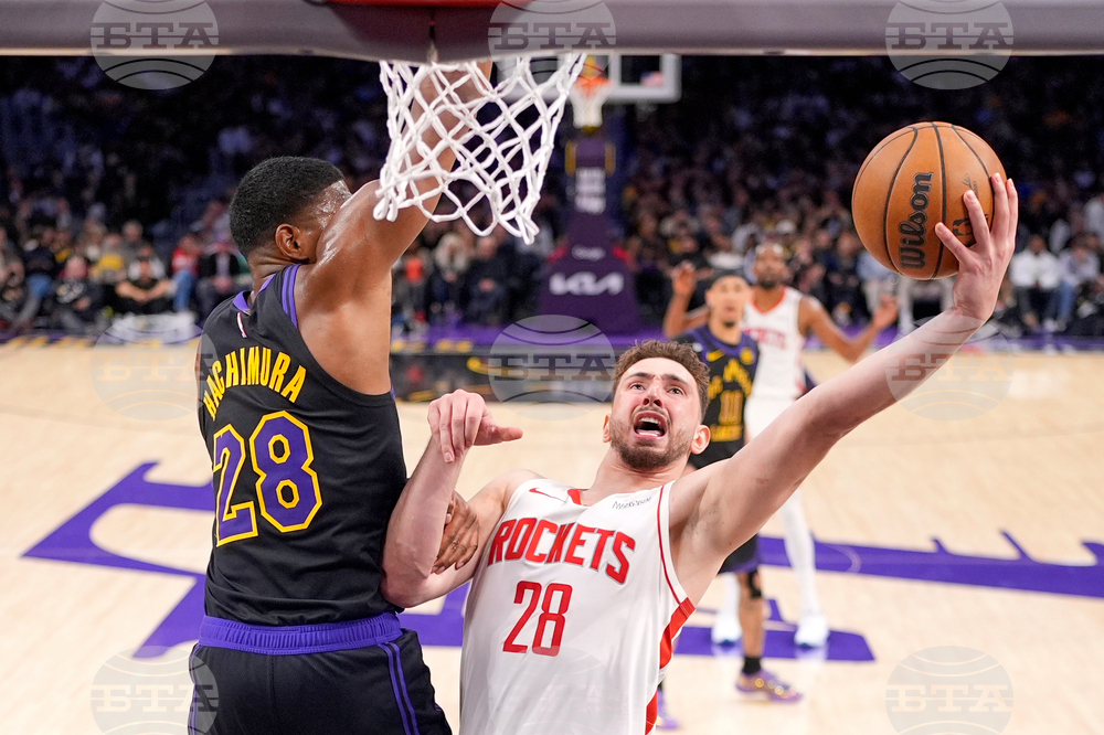Rockets Lakers Basketball