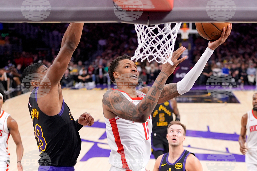 Rockets Lakers Basketball