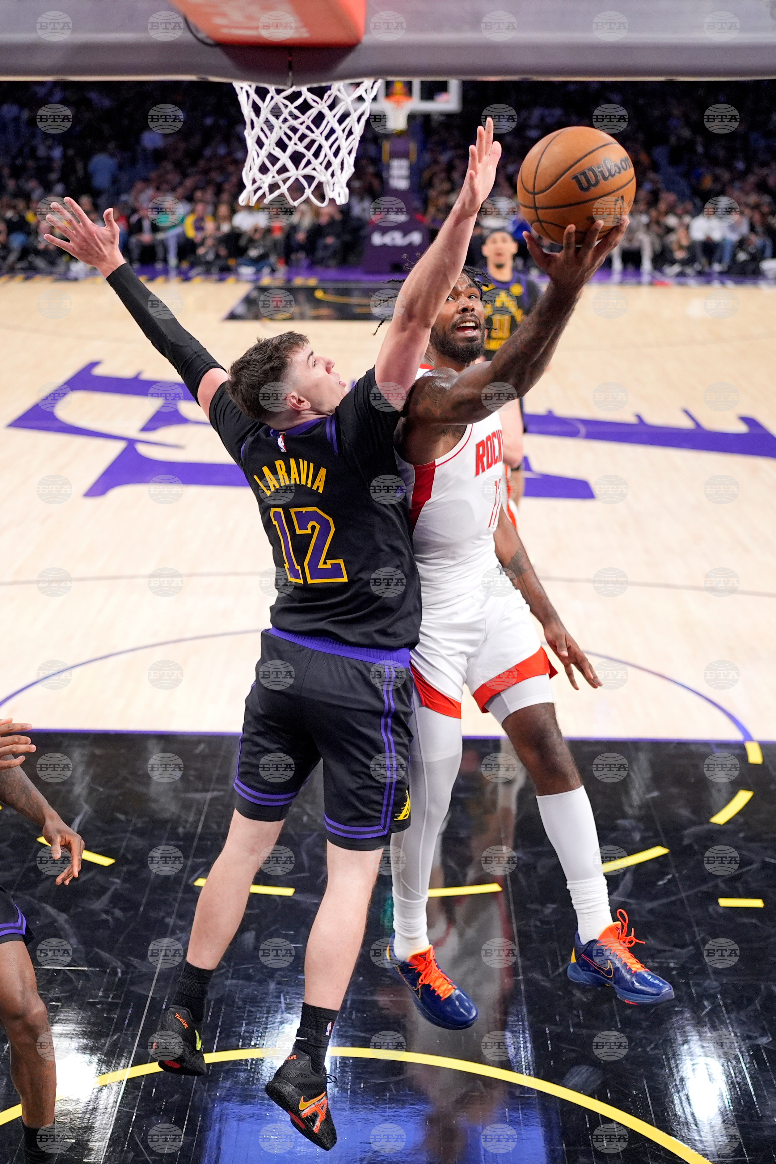 Rockets Lakers Basketball