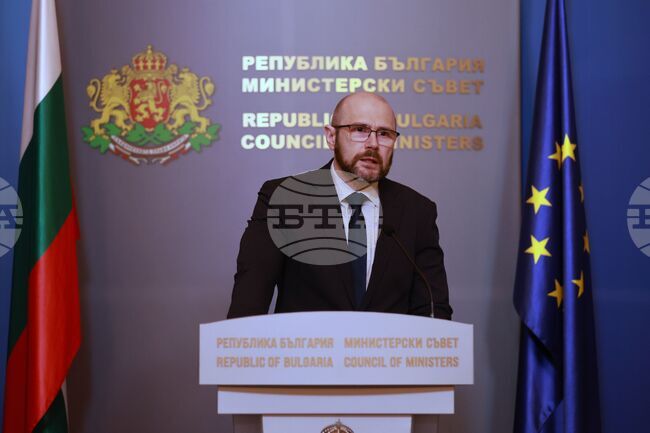 Министерски съвет - Андрей Янкулов - брифинг