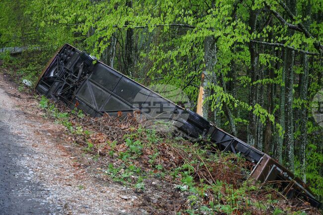 Малко Търново - автобус - инцидент