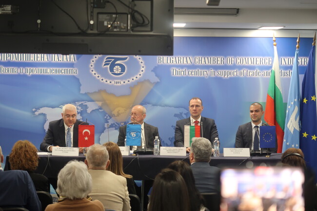 Българска търговско-промишлена палата: България и Турция – естествени икономически партньори