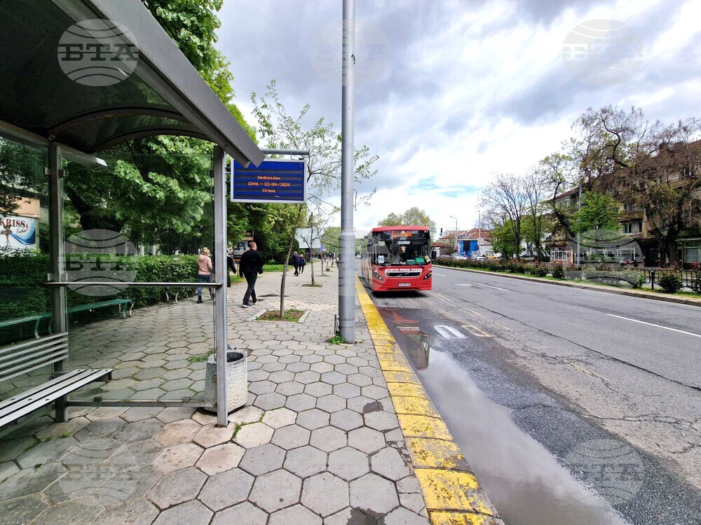 Пловдив - градски транспорт - спирки - табла