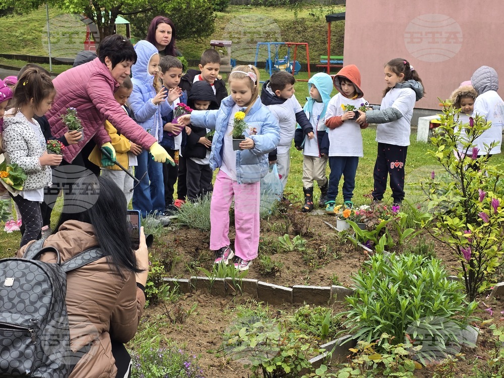 Гоце Делчев - Детска градина „Джани Родари“ - засаждане на юбилейно дърво