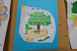 Летница - СУ „Бачо Киро“ - залесяване