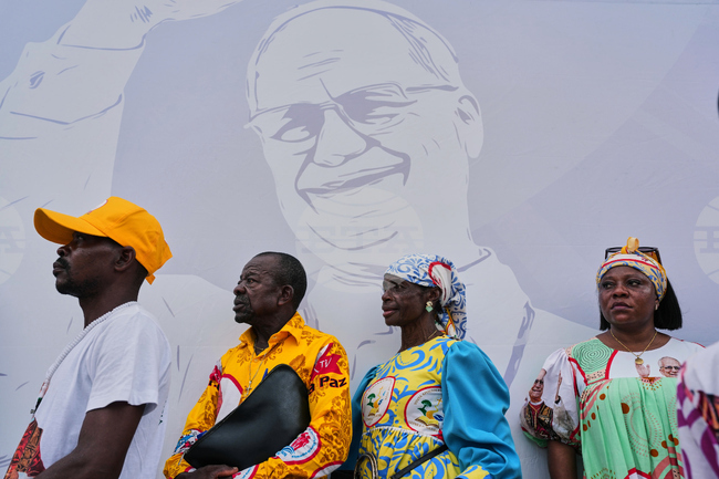APTOPIX Equatorial Guinea Africa Pope