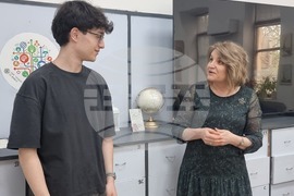 Ямбол - ученик - награждаване от национално състезание