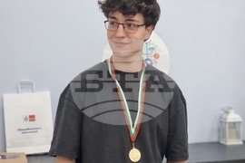 Ямбол - ученик - награждаване от национално състезание