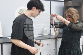 Ямбол - Природо-математическата гимназия  - Христо Коев - награждаване