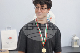 Ямбол - Природо-математическата гимназия  - Христо Коев - награждаване