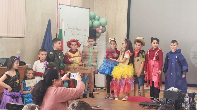 С различни инициативи възпитаници на Първо основно училище “Хр. Ботев” в Търговище отбелязаха Деня на Земята 