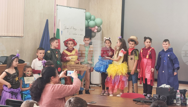 С различни инициативи възпитаници на Първо основно училище “Хр. Ботев” в Търговище отбелязаха Деня на Земята 