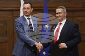 Иван Христанов - Васил Терзиев - меморандум - подписване