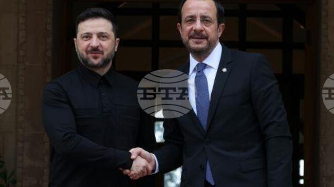 КНА: Зеленски лично ще информира лидерите на ЕС за войната в Украйна на неформална среща в Кипър