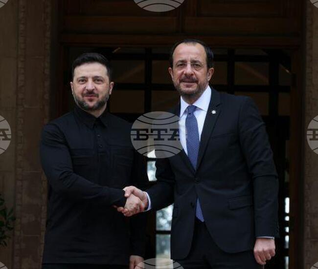 КНА: Зеленски лично ще информира лидерите на ЕС за войната в Украйна на неформална среща в Кипър