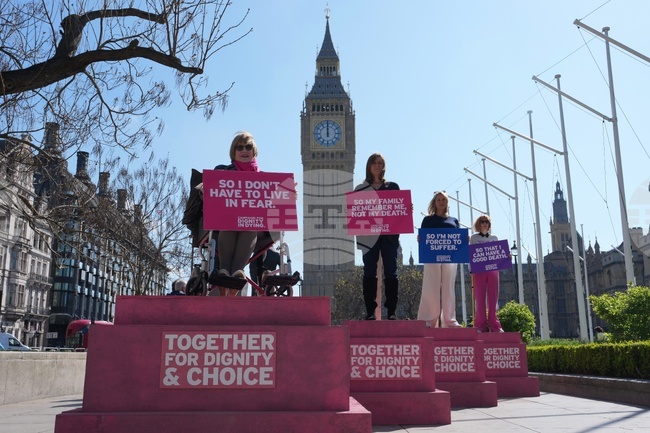 APTOPIX Britain Assisted Dying Bill