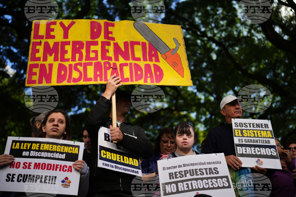 Argentina Disability Protest