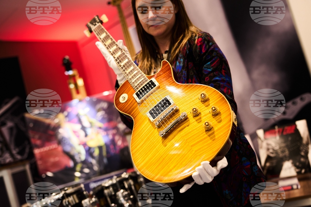 Britain Music memorabilia auction