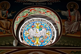 Румъния - Драганещ-Влашка - поклонение пред Честната глава на Свети Георги Победоносец