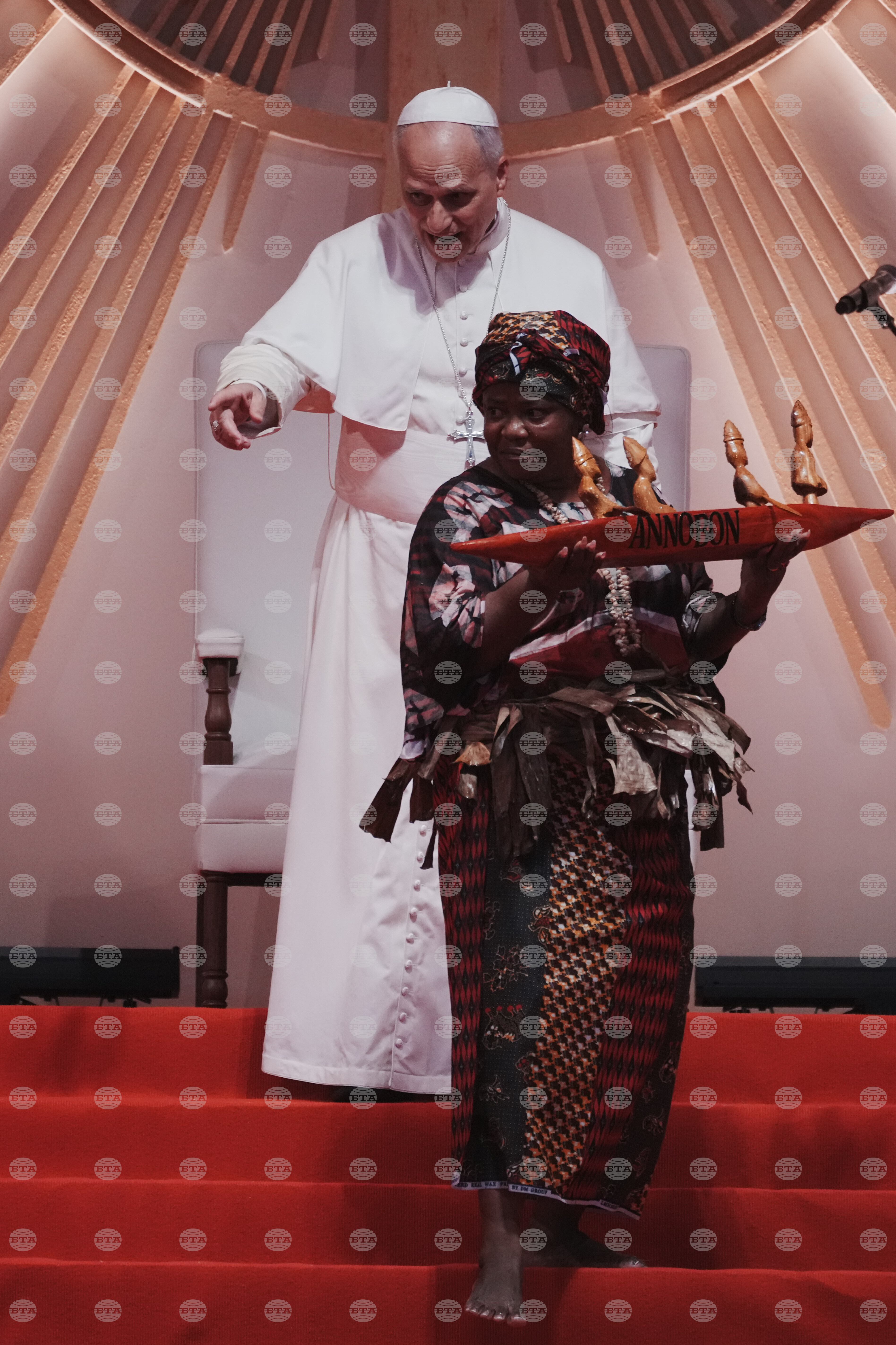 Equatorial Guinea Africa Pope