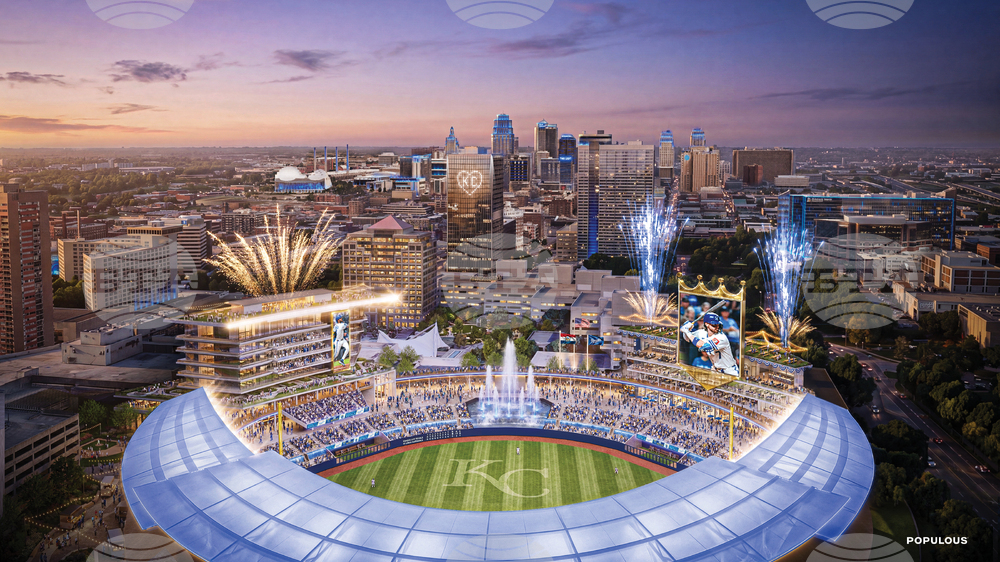 Royals Stadium Baseball