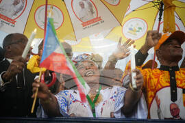 APTOPIX Equatorial Guinea Africa Pope