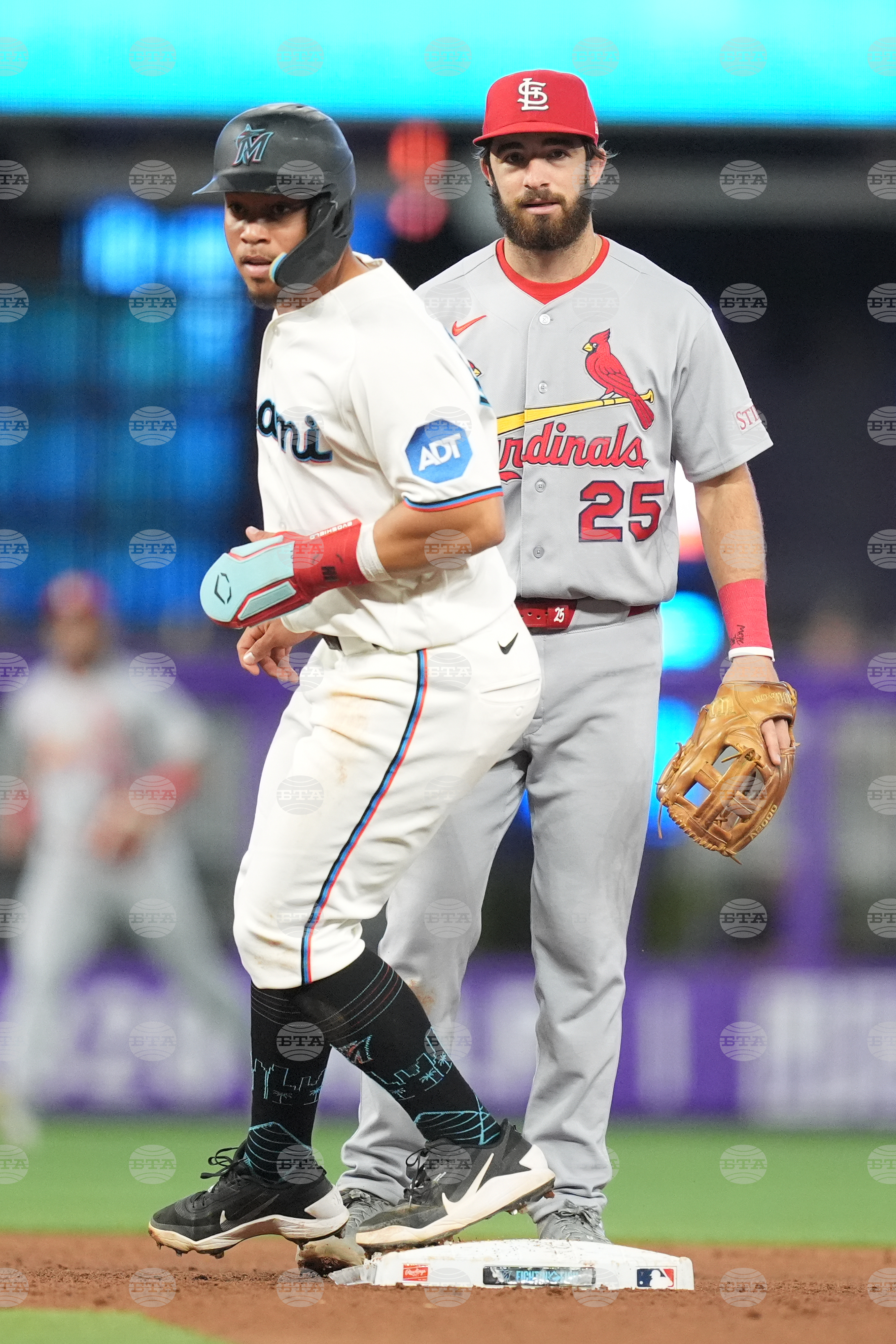 Cardinals Marlins Baseball